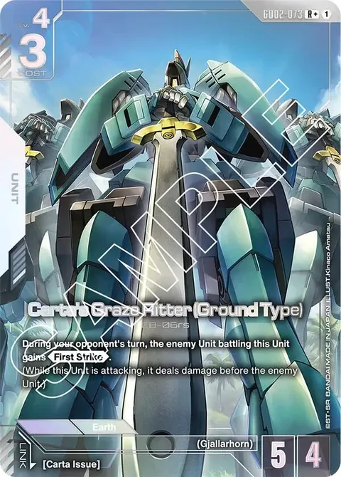 Carta's Graze Ritter (Ground Type) (GD02-073)