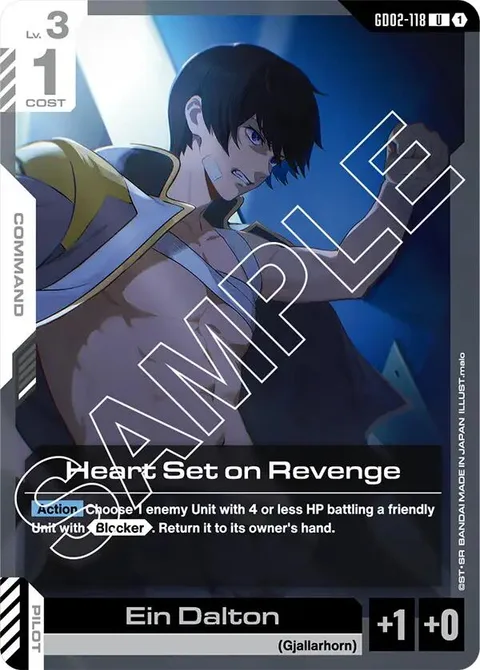 Heart Set on Revenge (GD02-118)