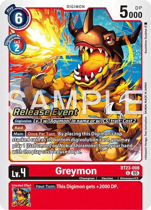 Greymon (BT23-008)