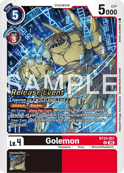 Golemon (BT23-051)