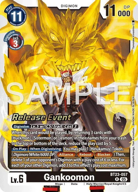 Gankoomon (BT23-057)
