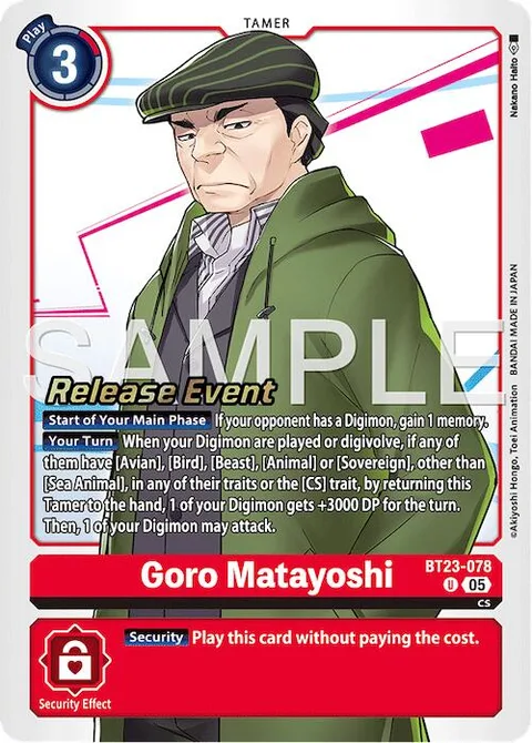 Goro Matayoshi (BT23-078)