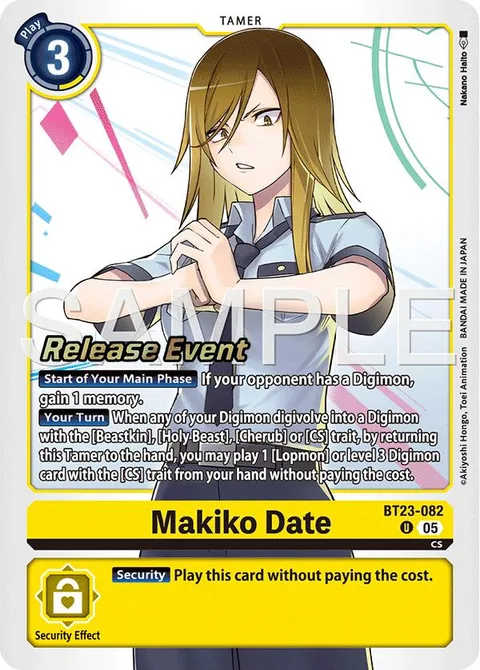 Makiko Date (BT23-082)