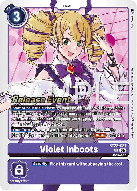 Violet Inboots (BT23-087)