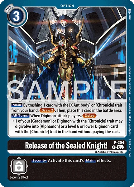 Release of the Sealed Knight! (P-204)