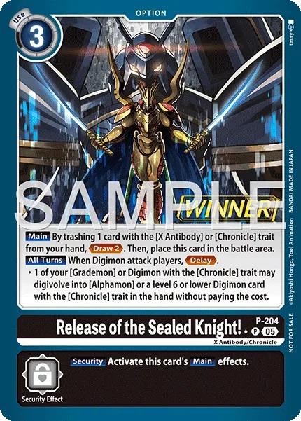Release of the Sealed Knight! (P-204)