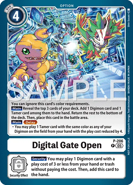 Digital Gate Open (P-206)