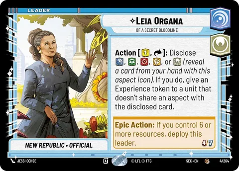 Leia Organa, Of A Secret Bloodline