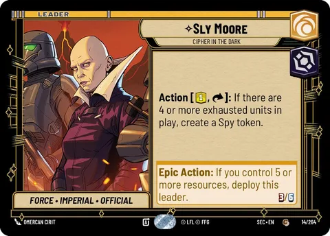 Sly Moore, Cipher in the Dark