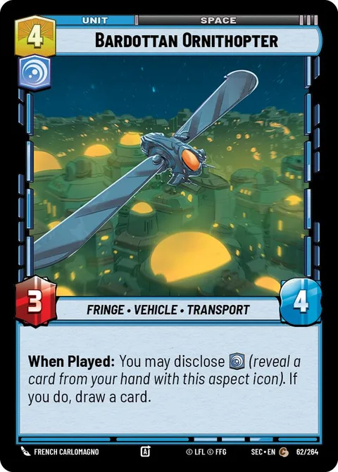 Bardottan Ornithopter