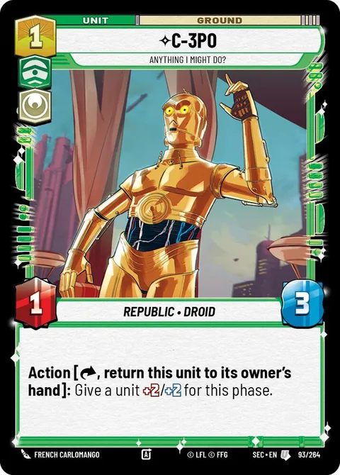 C-3PO, Anything I Might Do?