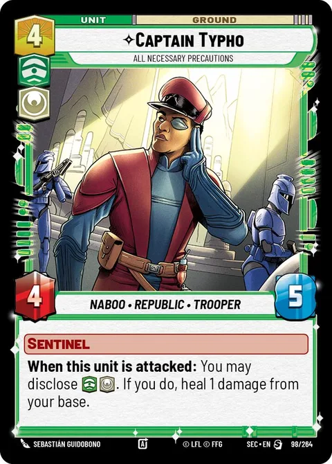 Captain Typho, All Necessary Precautions