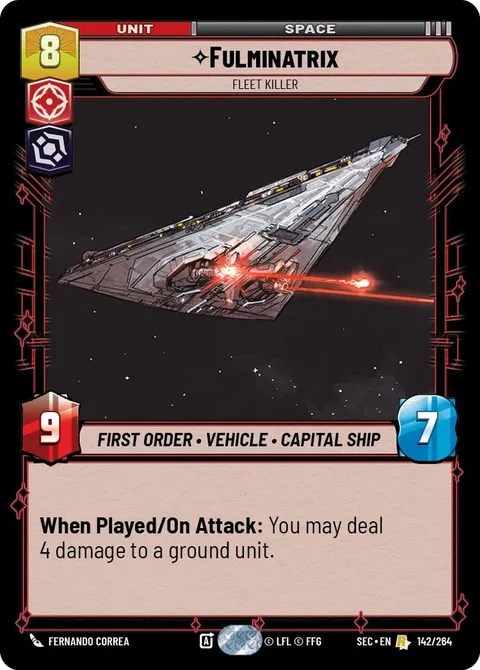 Fulminatrix, Fleet Killer