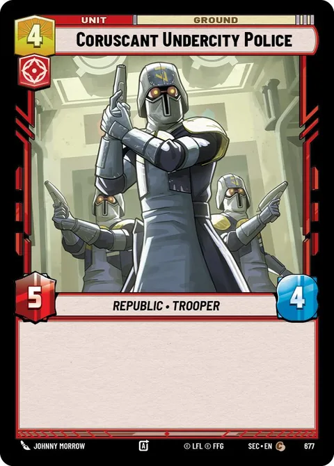 Coruscant Undercity Police
