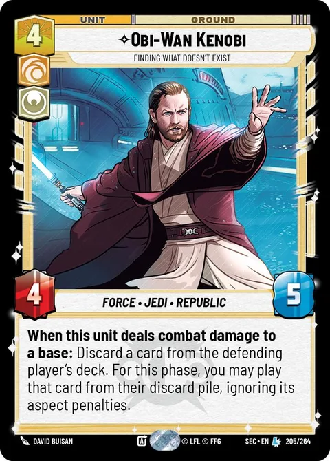 Obi-Wan Kenobi, Finding What Doesn't Exist