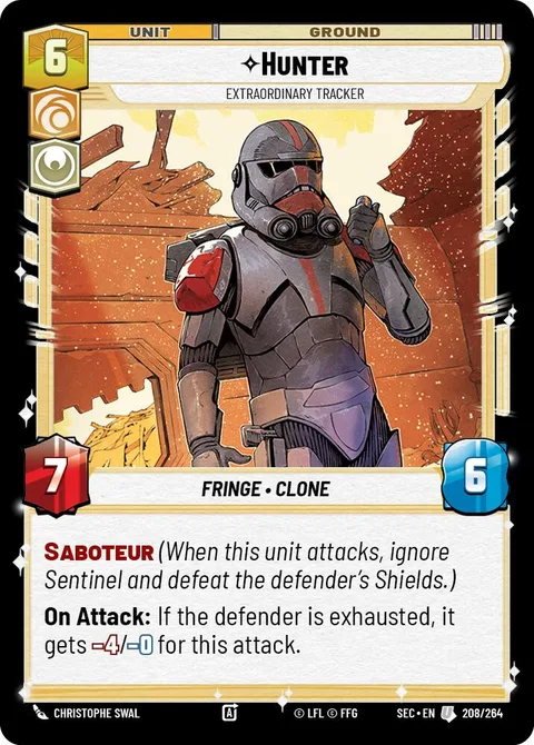 Hunter, Extraordinary Tracker