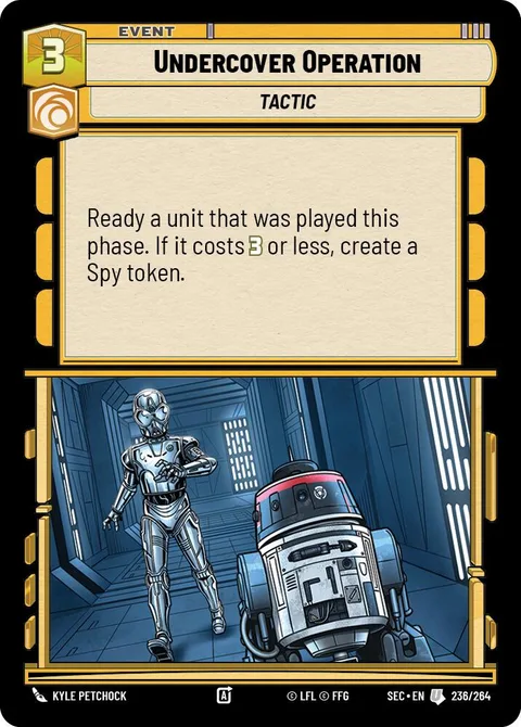 Undercover Operation