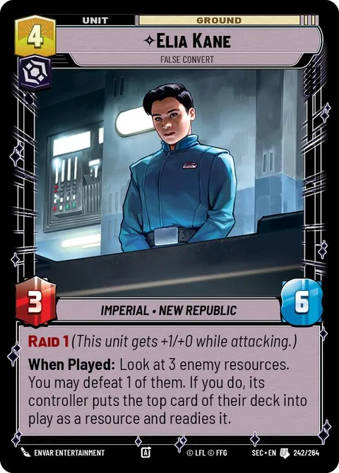 Elia Kane, False Convert