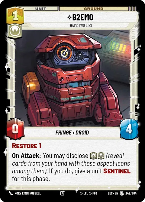 B2EMO, That's Two Lies
