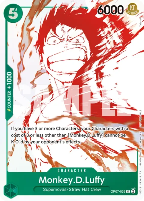 Monkey.D.Luffy (OP07-033)