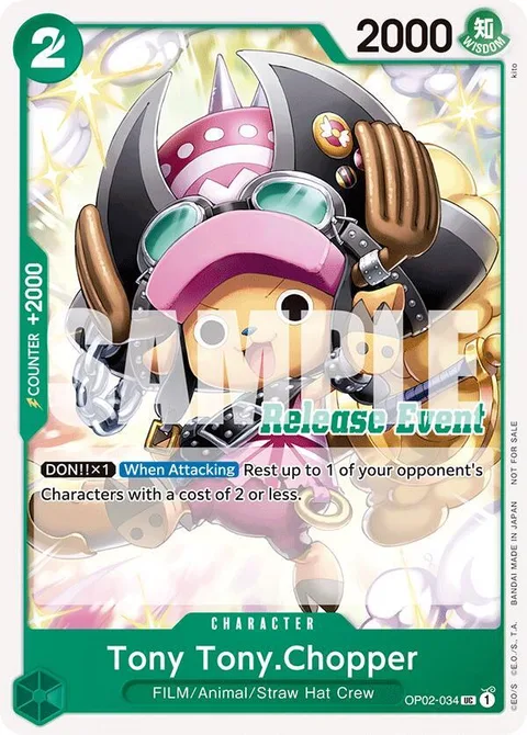 Tony Tony.Chopper (OP02-034)