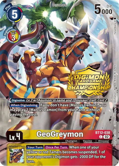 GeoGreymon (BT12-038)