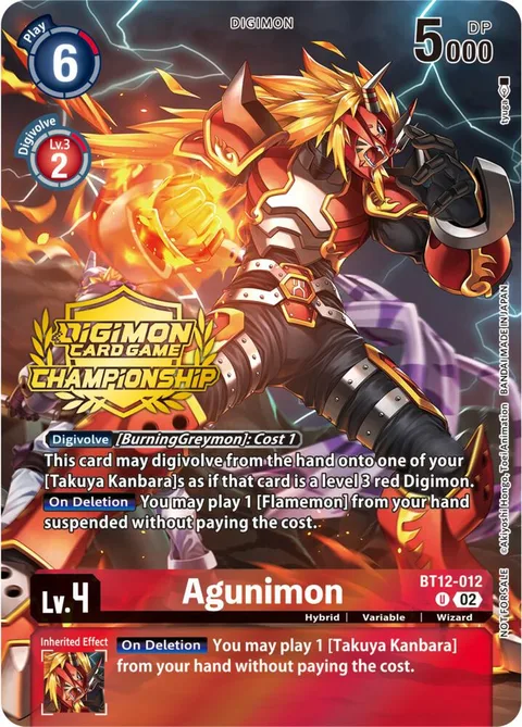 Agunimon (BT12-012)