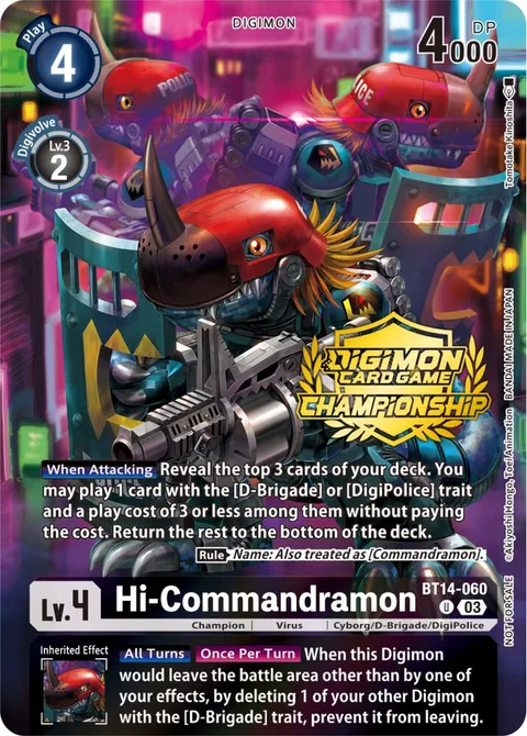 Hi-Commandramon (BT14-060)