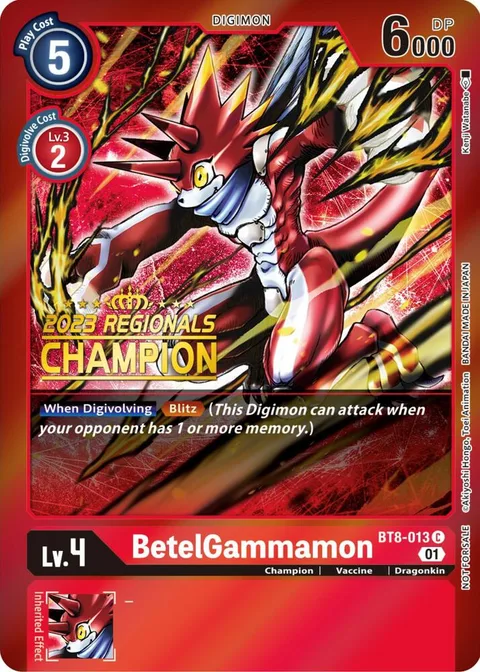 BetelGammamon (BT8-013)
