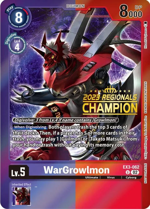 WarGrowlmon (EX3-062)