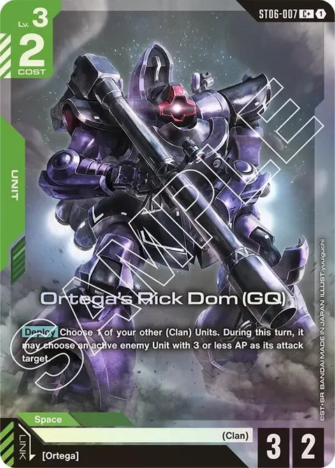Ortega's Rick Dom (GQ) (ST06-007)