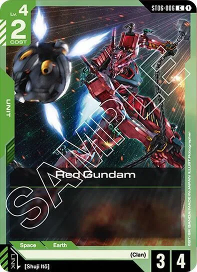 Red Gundam (ST06-006)