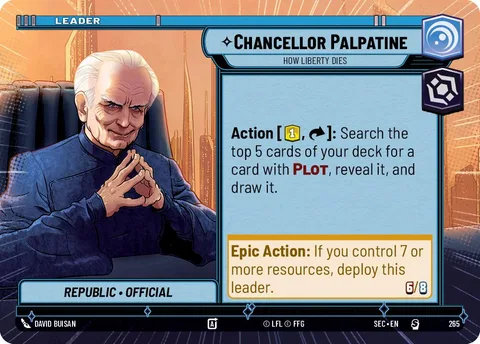 Chancellor Palpatine, How Liberty Dies