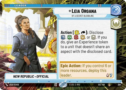 Leia Organa, Of A Secret Bloodline