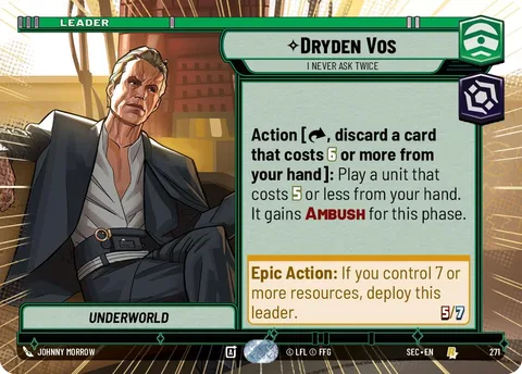 Dryden Vos, I Never Ask Twice