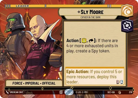 Sly Moore, Cipher in the Dark