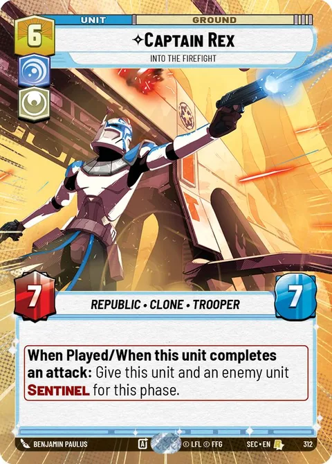 Captain Rex, Into the Firefight