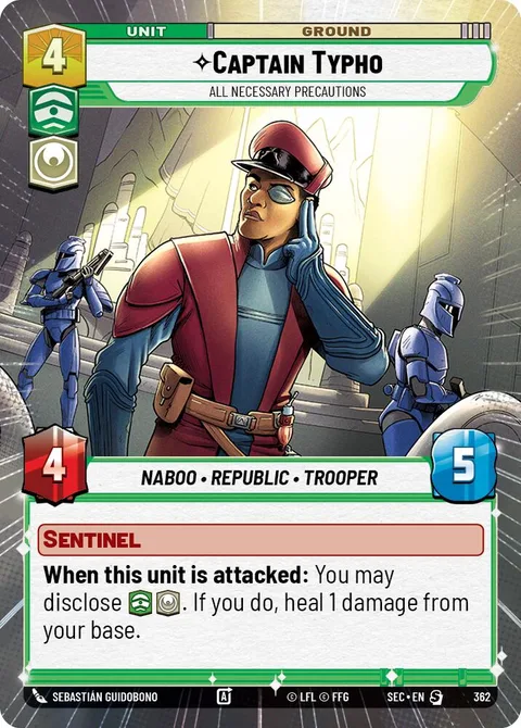 Captain Typho, All Necessary Precautions