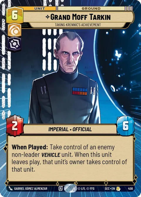 Grand Moff Tarkin, Taking Krennic's Achievement