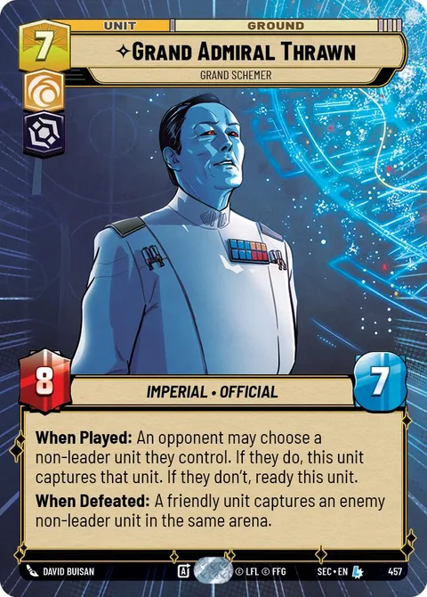 Grand Admiral Thrawn, Grand Schemer