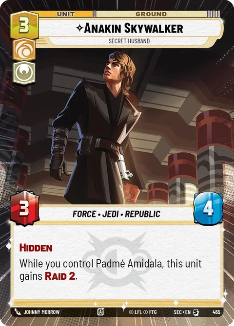 Anakin Skywalker, Secret Husband