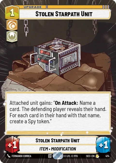 Stolen Starpath Unit