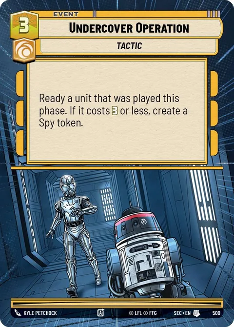 Undercover Operation