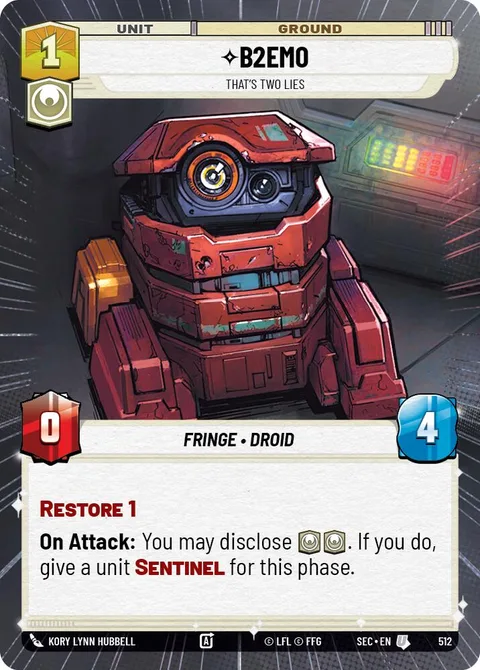 B2EMO, That's Two Lies