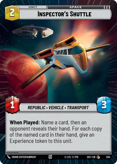 Inspector's Shuttle