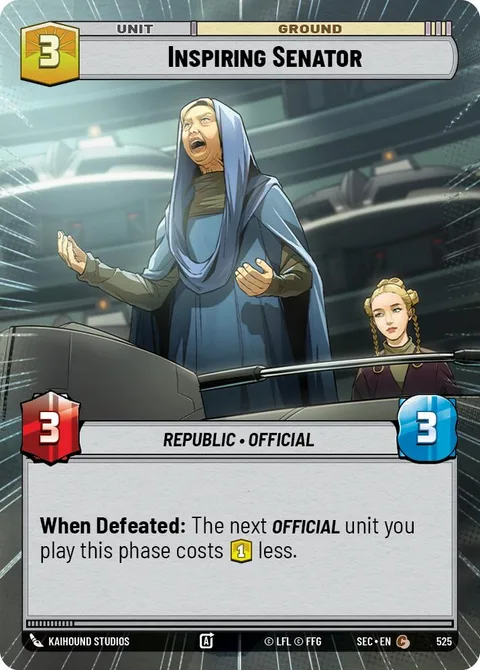 Inspiring Senator