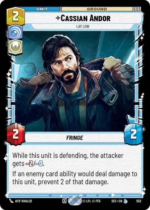 Cassian Andor, Lay Low