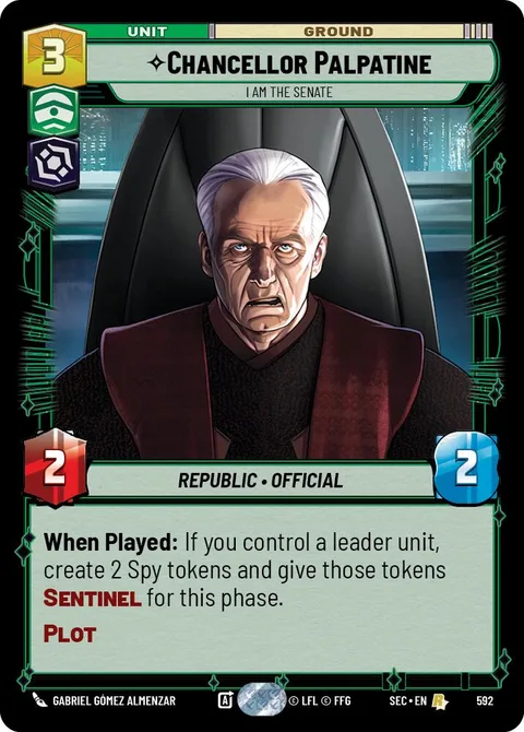 Chancellor Palpatine, I Am the Senate