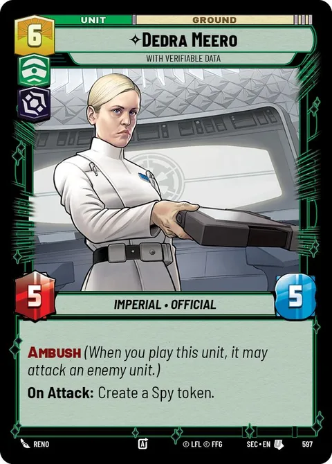 Dedra Meero, With Verifiable Data