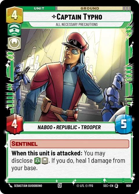 Captain Typho, All Necessary Precautions